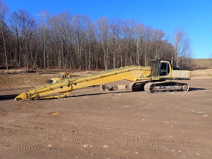 Used 2002 KOMATSU PC450 LC-6UHD Hydraulic Excavator HIGH REACH! Demolition Demo