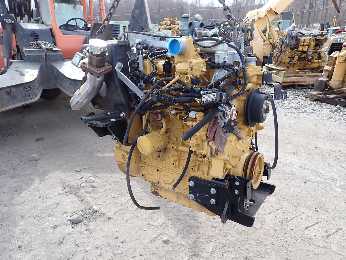 Used 2015 CAT C3.8-CR-TI Turbo Diesel Engine AR # 416-6090 299D2