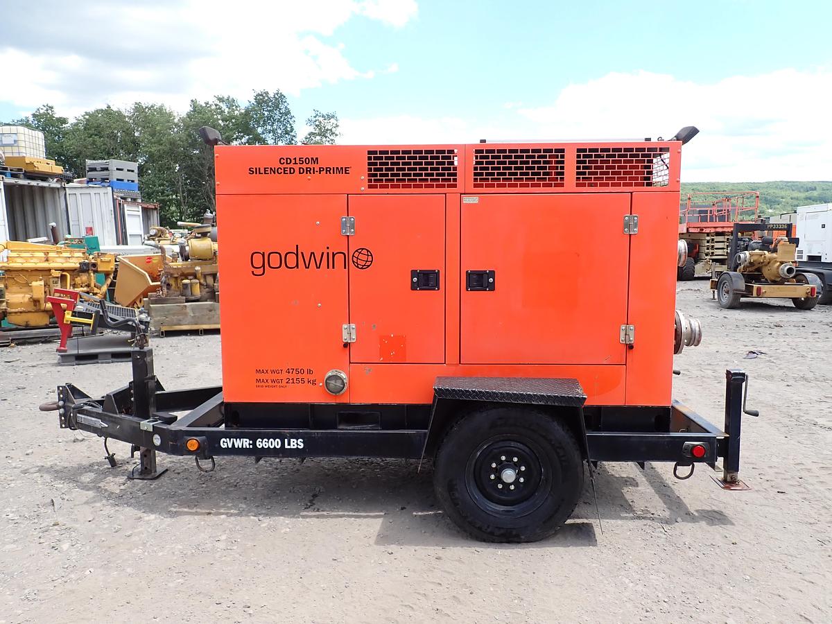 Used 2013 Godwin CD150M 6" Critical/Quiet Enclosure Water Pump