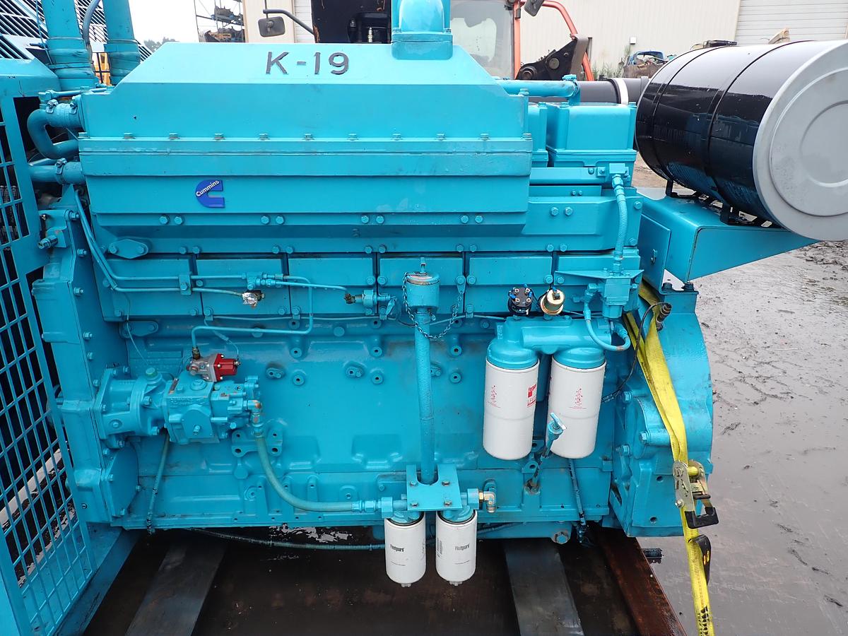 Used 1992 Cummins KTA19-G3 Diesel Engine POWER UNIT 87 HOURS!