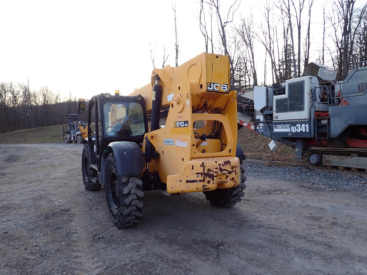 Used 2018 JCB 510-56 10K Telehandler 3500 HOURS