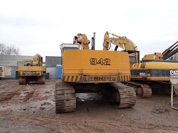 Used Liebherr R942HD Hydraulic Excavator 48" Bucket Diesel EROPS R942
