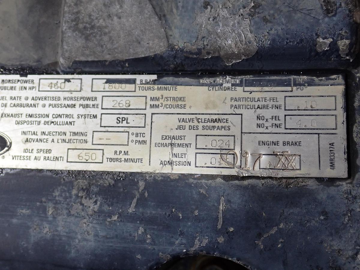 Used 2000 Mack E7-460XT Turbo Diesel Engine 