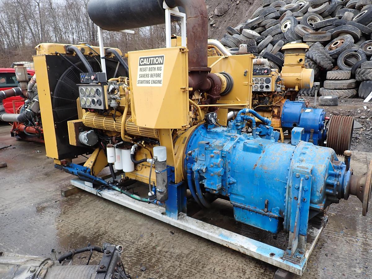 Used 2007 CAT 3412E Diesel Engine POWER UNIT! 860 HP 184-5369
