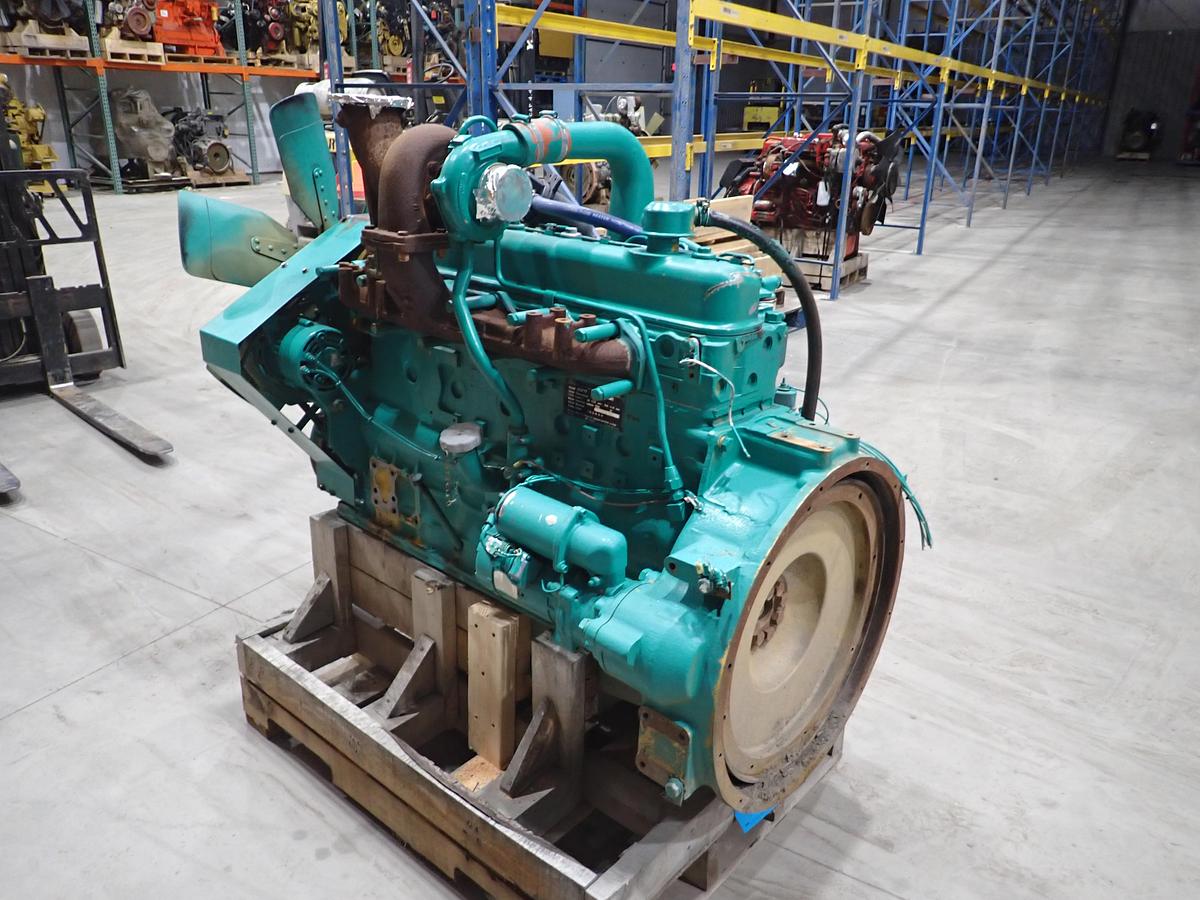 Used Komatsu S6D110-1 Turbo Diesel Engine 1195 HOURS!