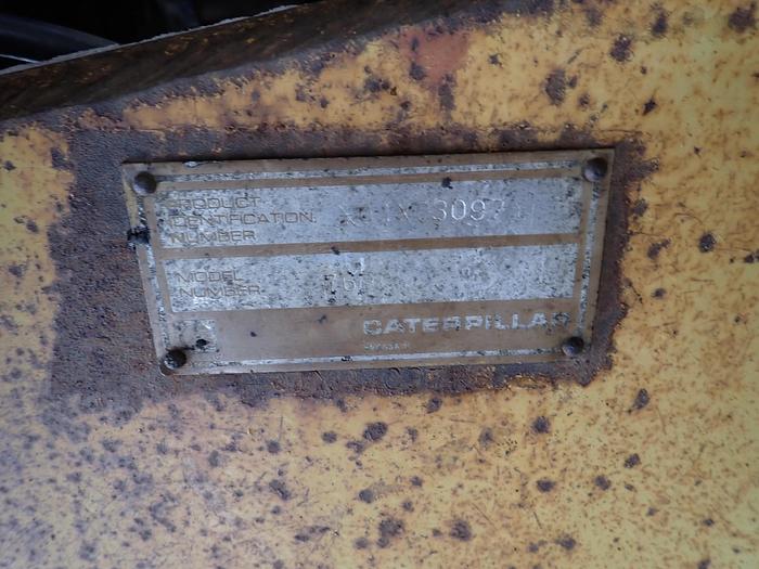 Used 1985 CAT 769C Rigid Frame Water Truck 8000 Gallon