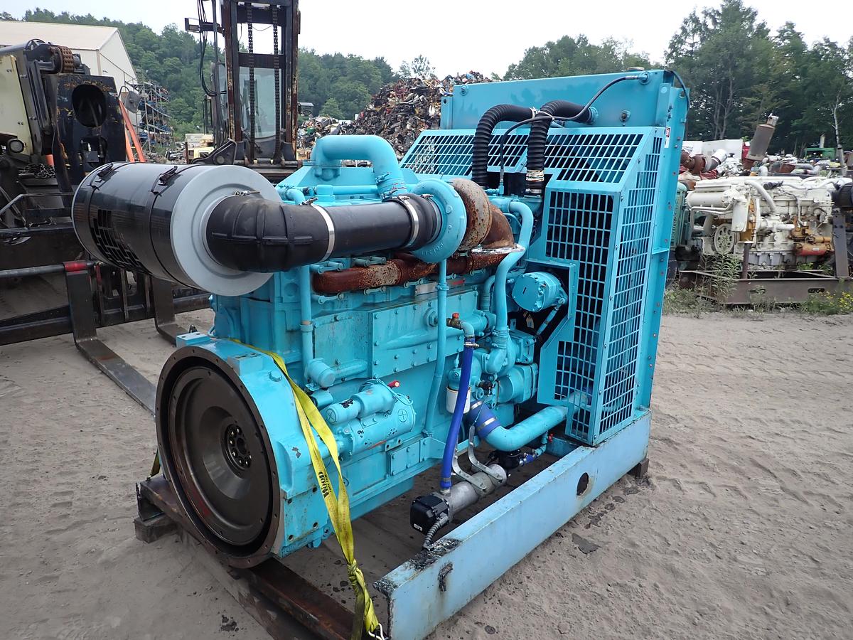 Used 1992 Cummins KTA19-G3 Diesel Engine POWER UNIT 284 HOURS!
