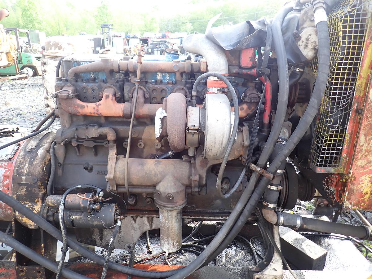 Used 1973 Cummins NTC-270 Small Cam Diesel Engine DRAGLINE TRAY