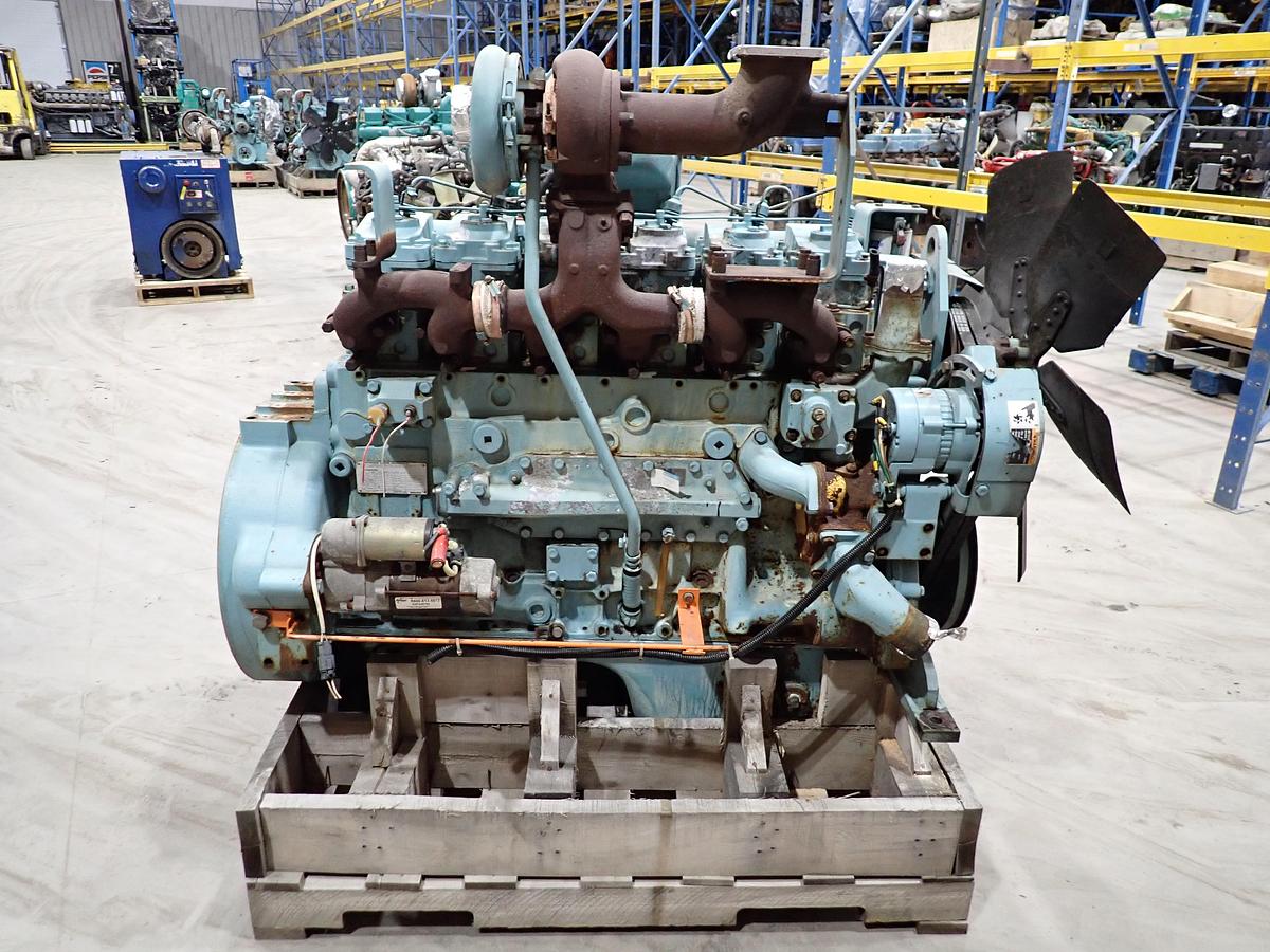 Used 1999 Komatsu S6D125E-2 Diesel Engine
