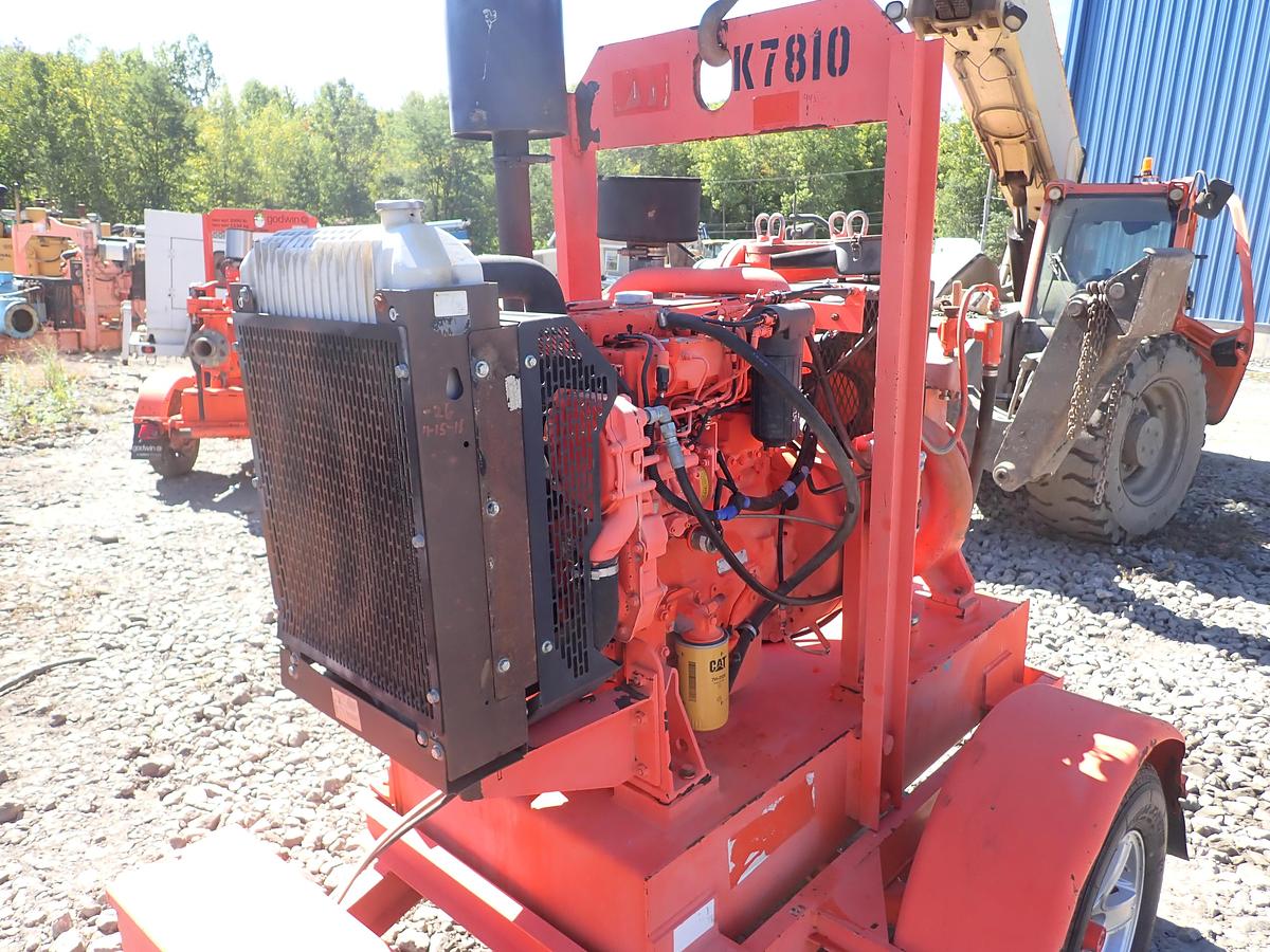 Used 2010 Godwin CD150M 6" Water Pump CAT DIESEL