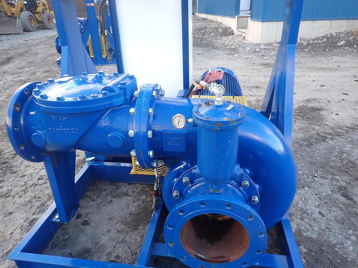 Used 2016 Gorman Rupp PA14B60 14" Water Pump ELECTRIC