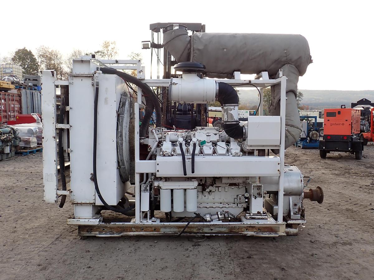 Used 2008 MTU 12V2000 Diesel Engine POWER UNIT 1005 HP