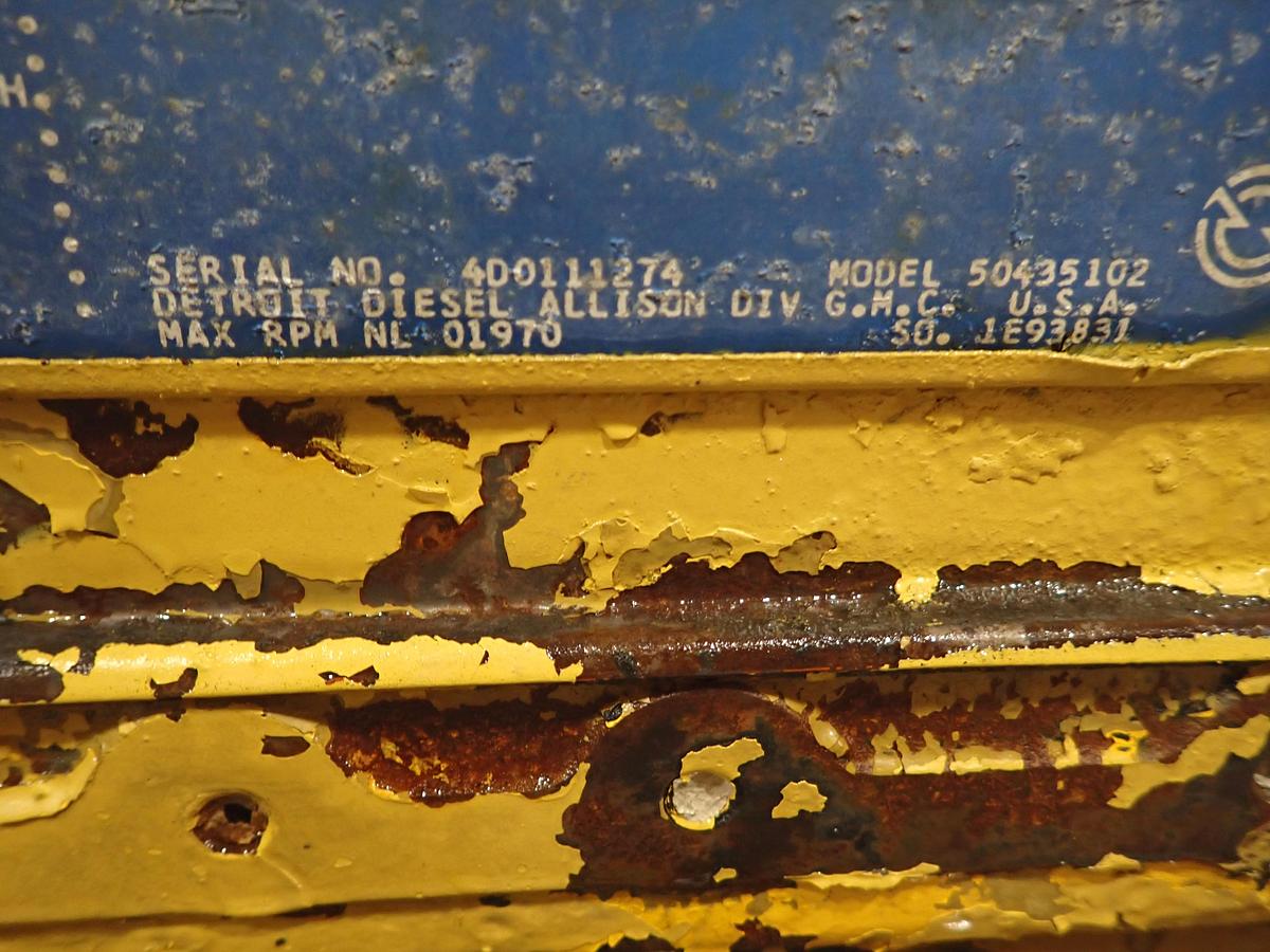 Used Detroit Diesel 4-53N Engine 5043-5102 RIGHT HAND EXHAUST