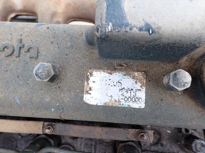 Used Kubota V1205-E Diesel Engine RUNS MINT! VIDEO! Welder Generator