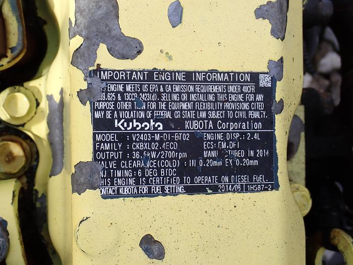 Used 2014 Kubota V2403