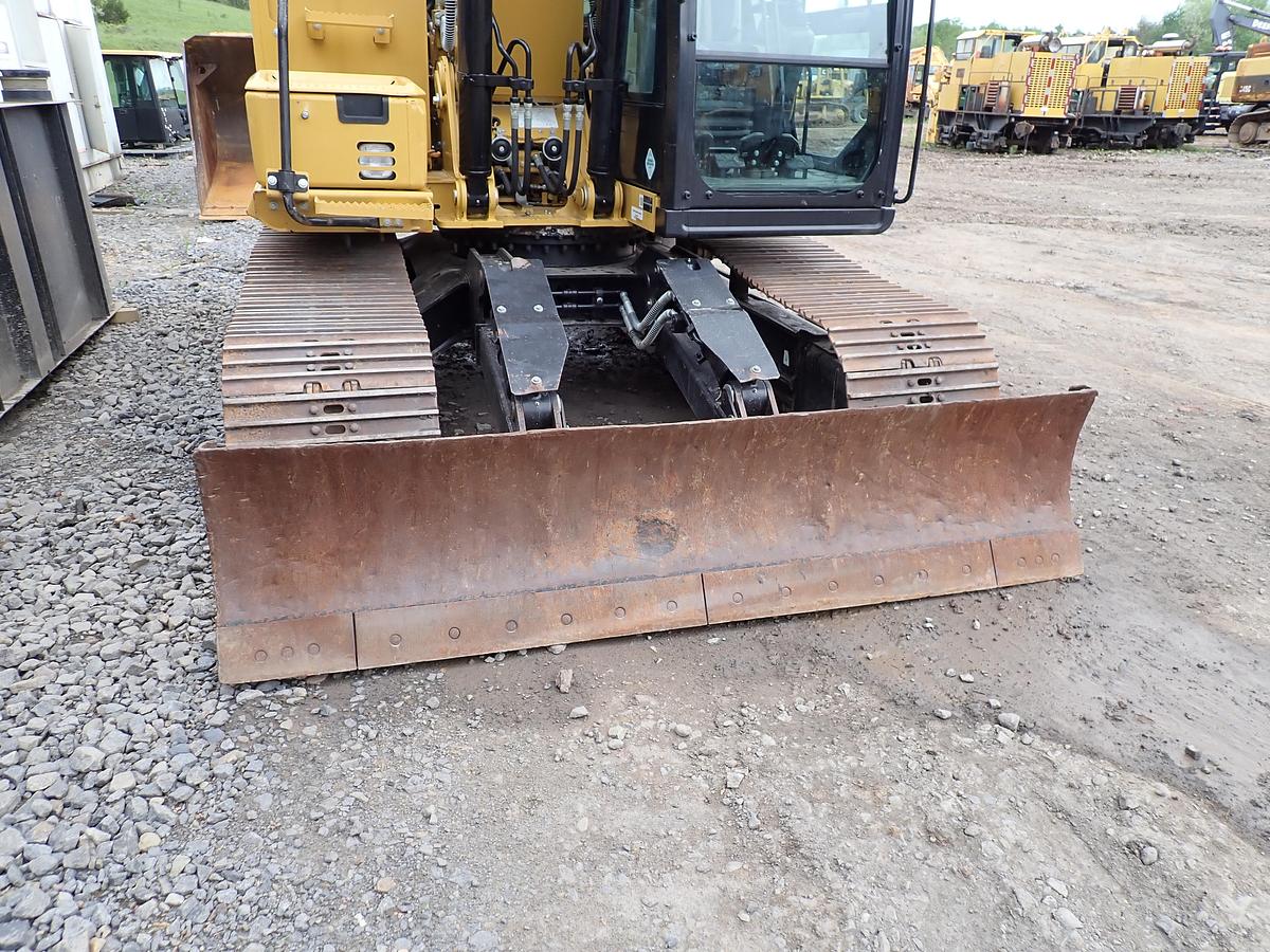 Used 2018 CAT 313FL Hydraulic Excavator FRONT BLADE
