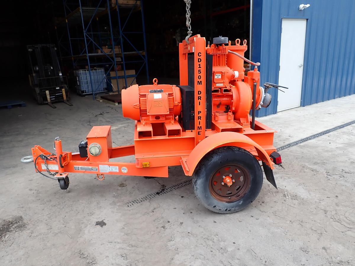 Used 2017 Godwin CD150M 6" ELECTRIC Water Pump