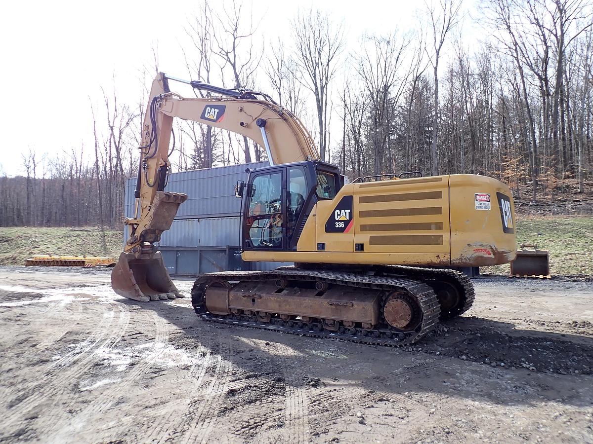 Used 2019 CAT 336 Hydraulic Excavator PROGRESSIVE THUMB!