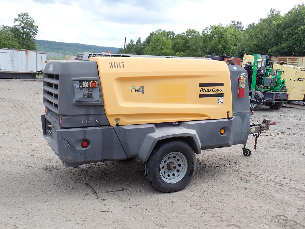 Used 2016 Atlas Copco XATS400 Air Compressor
