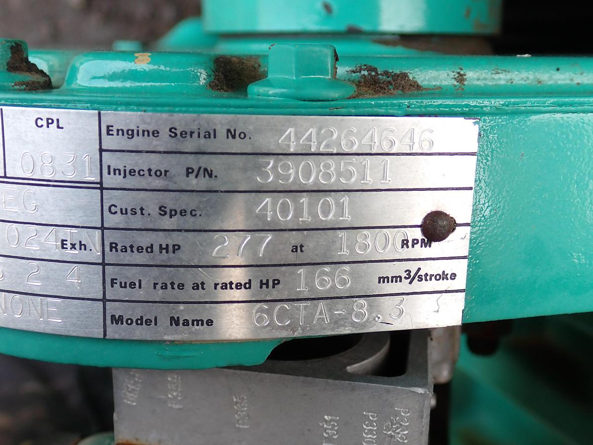 Used 1988 Cummins 6CT 8.3 Diesel Engine 651 HOURS!