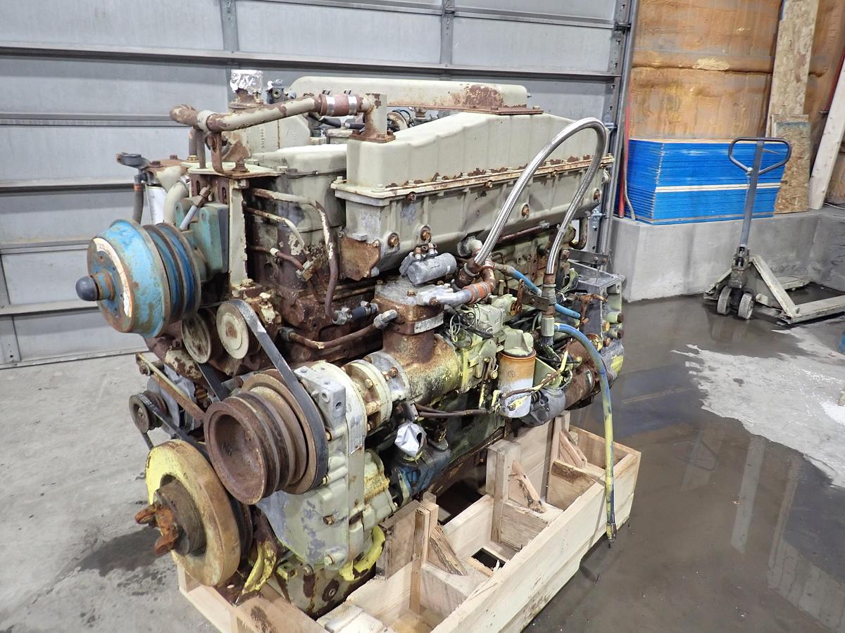 Used 1988 Cummins NTC-350 Turbo Diesel Engine CPL 769
