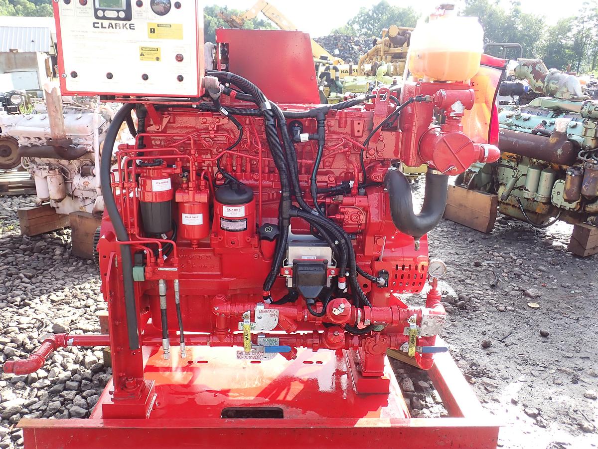 Used 2018 John Deere 6090HFC47 Turbo Diesel Engine 41 HOURS!