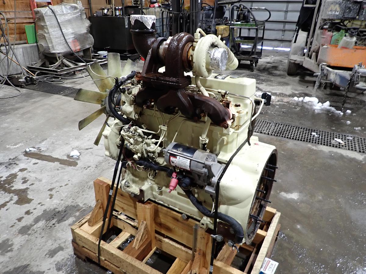 Used 2007 John Deere 4045TF270 Turbo Diesel Engine