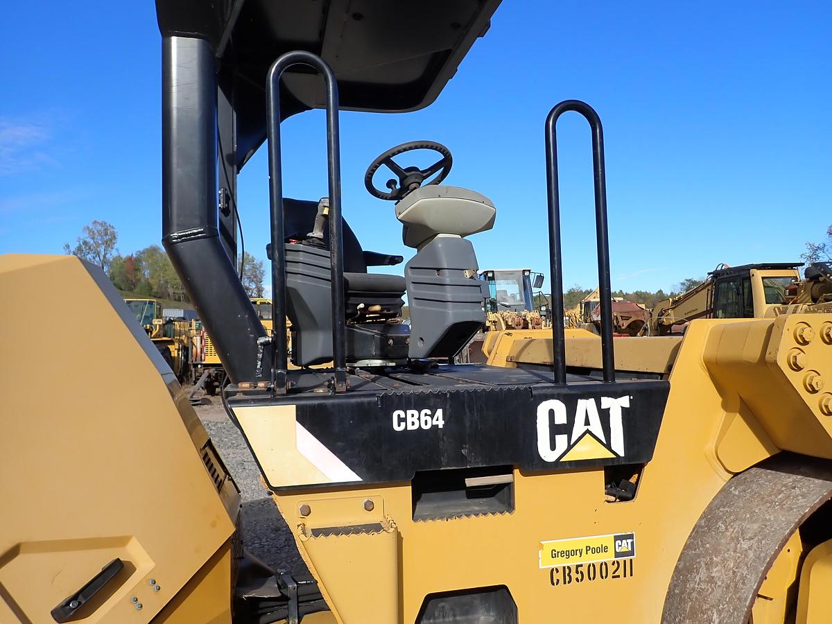 Used 2015 CAT CB64 Double Drum Roller