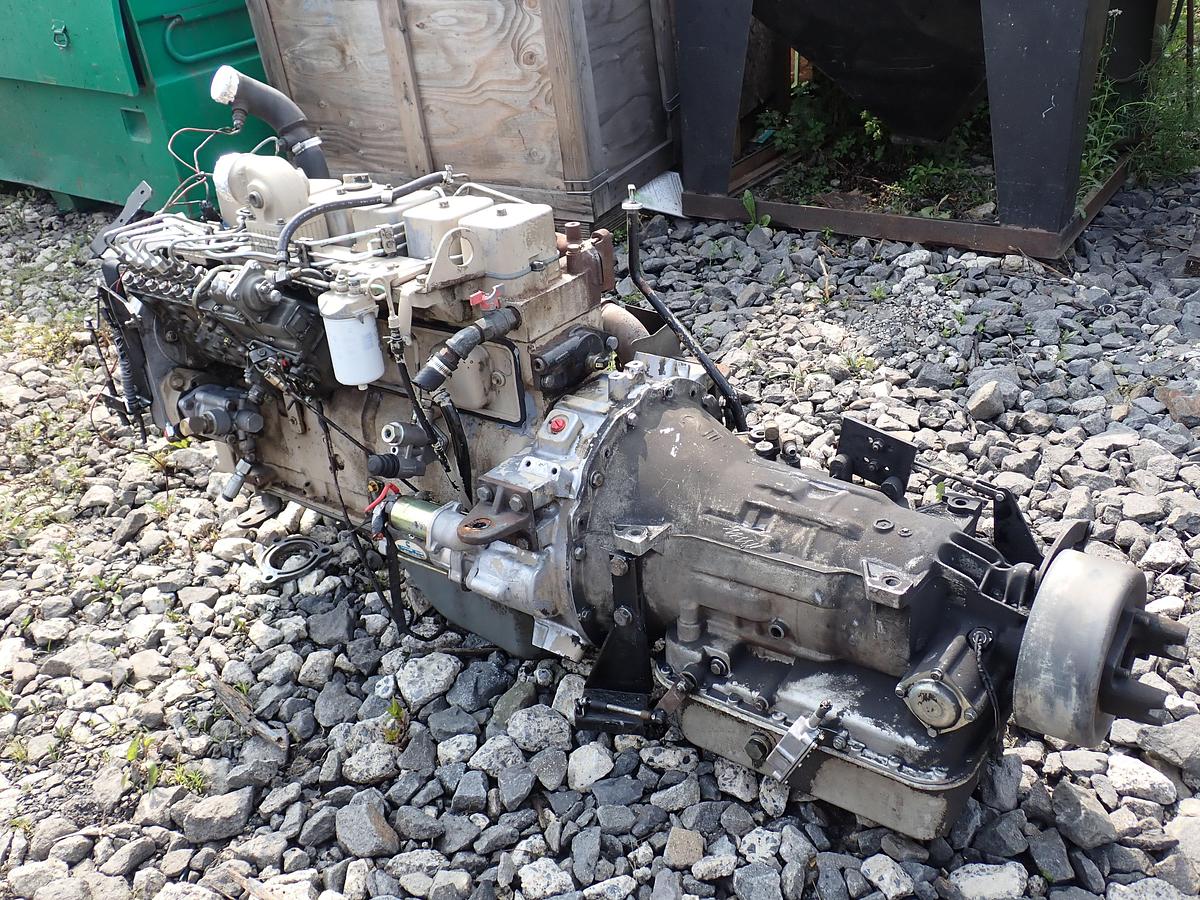 Used Cummins 6BT 5.9 Turbo Diesel Engine 190 HP w/ TRANSMISSION