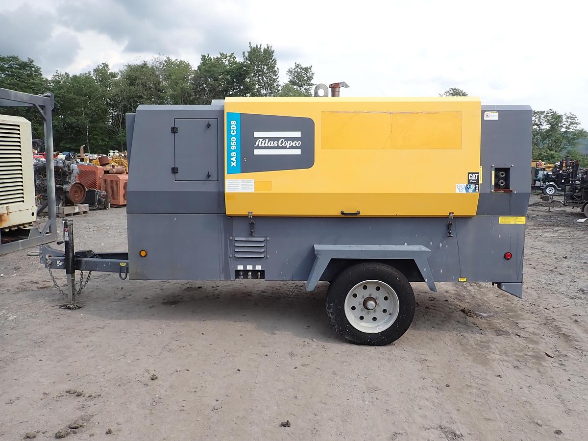 Used 2020 Atlas Copco XAS950 CD8 Air Compressor