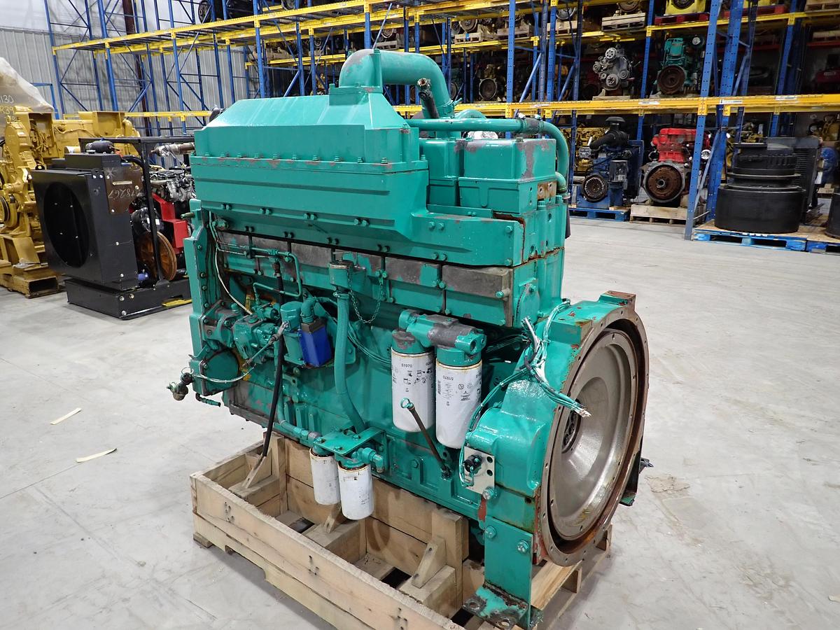 Used 1986 Cummins KTA19-G2 Diesel Engine LOW HOUR GOV'T SURPLUS