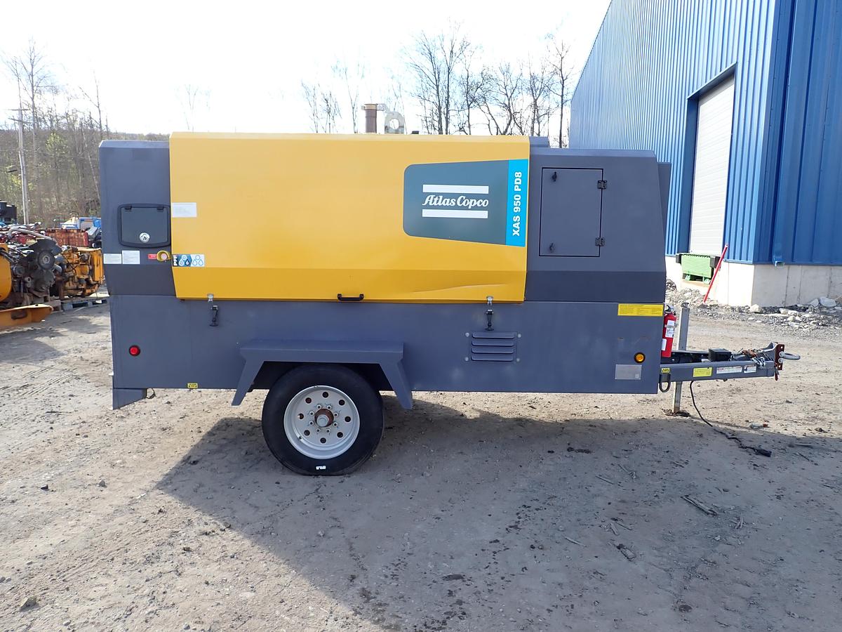 Used 2021 Atlas Copco XAS950 PD8 Air Compressor