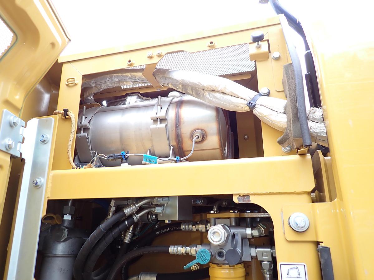Used 2018 CAT 313FL Hydraulic Excavator FRONT BLADE
