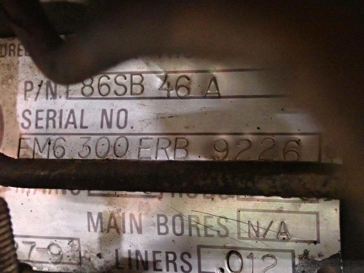 Used 1984 Mack EM6-300 Turbo Diesel Engine