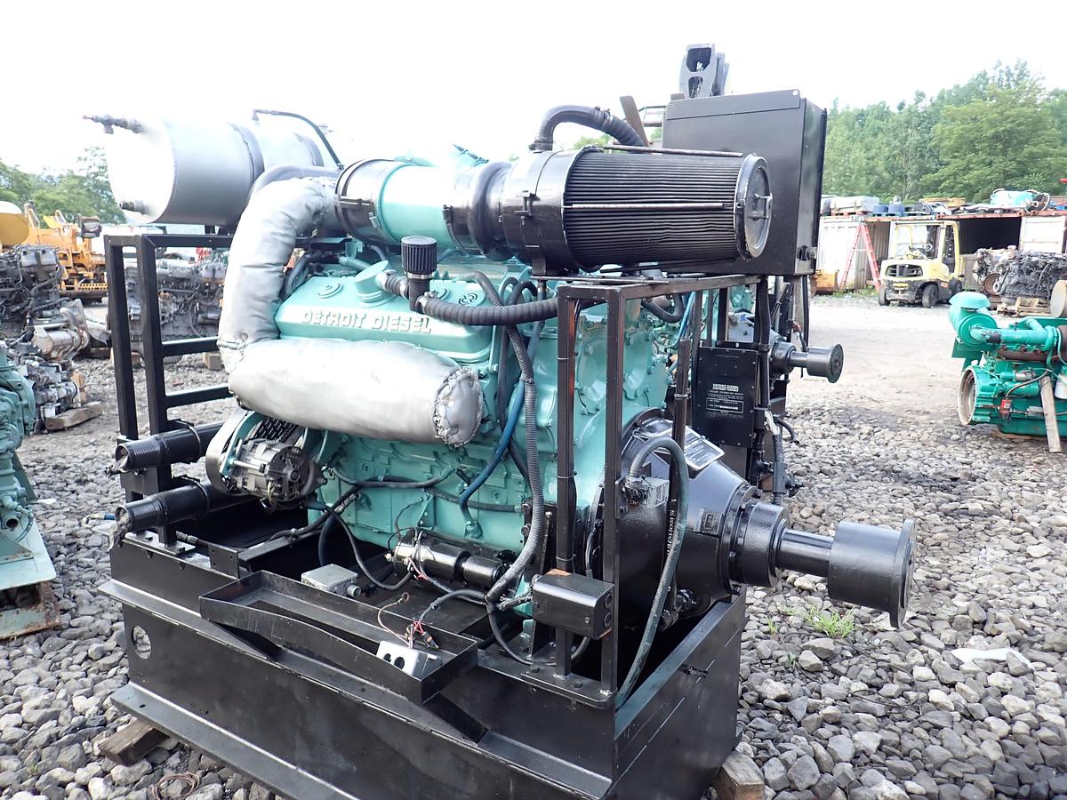 Used 1999 Detroit Diesel 8V92TA Engine Power Unit 8083-7K33 DDEC III