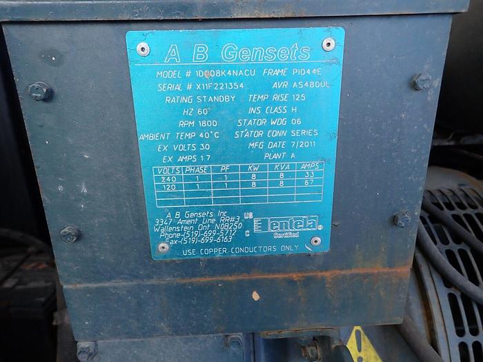 Used 2011 Flagro FVO1000TR Portable Heater KUBOTA DIESEL! Towable 780K BTU