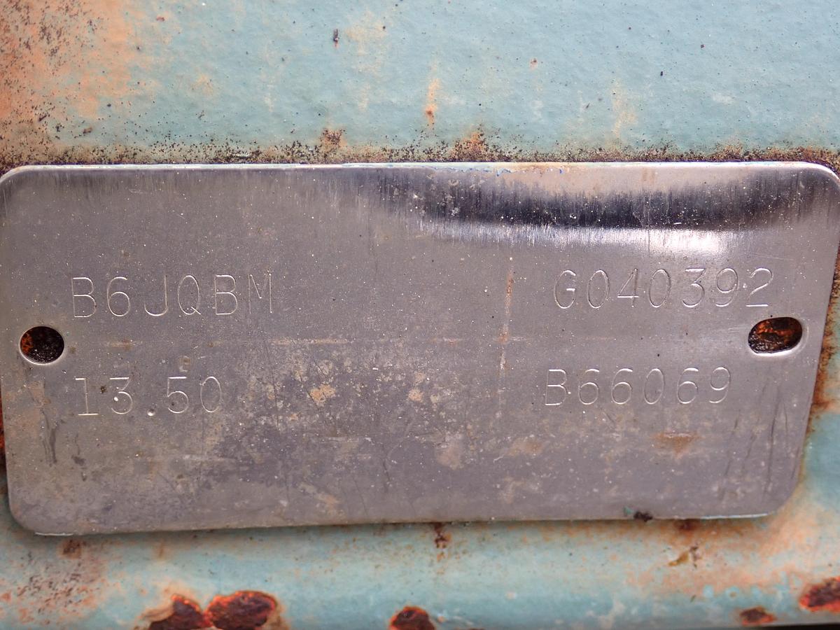 Used Berkeley B6JQBM 8x6 Water Irrigation Pump DETROIT 6-71