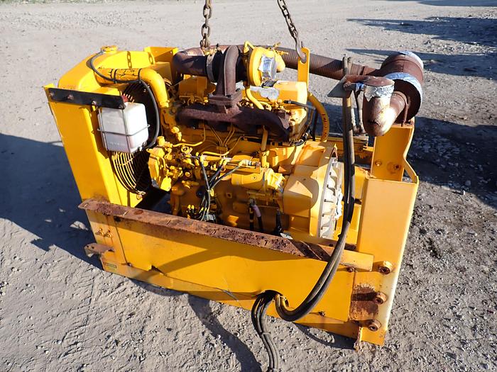 Used John Deere 4045TF250 Diesel Power Unit 125 HP Mechanical