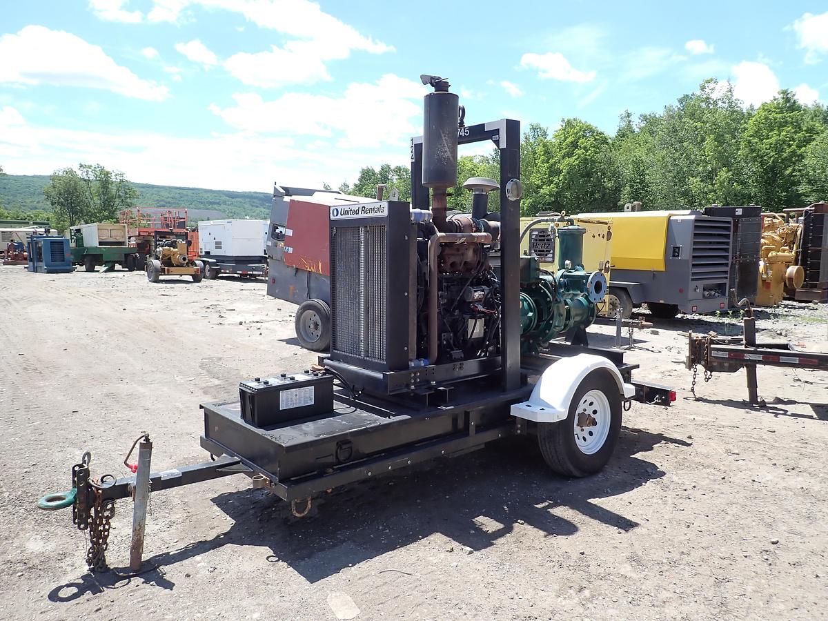 Used 2012 Cornell 4HC-EM18DB 8x4 High Pressure Water Pump