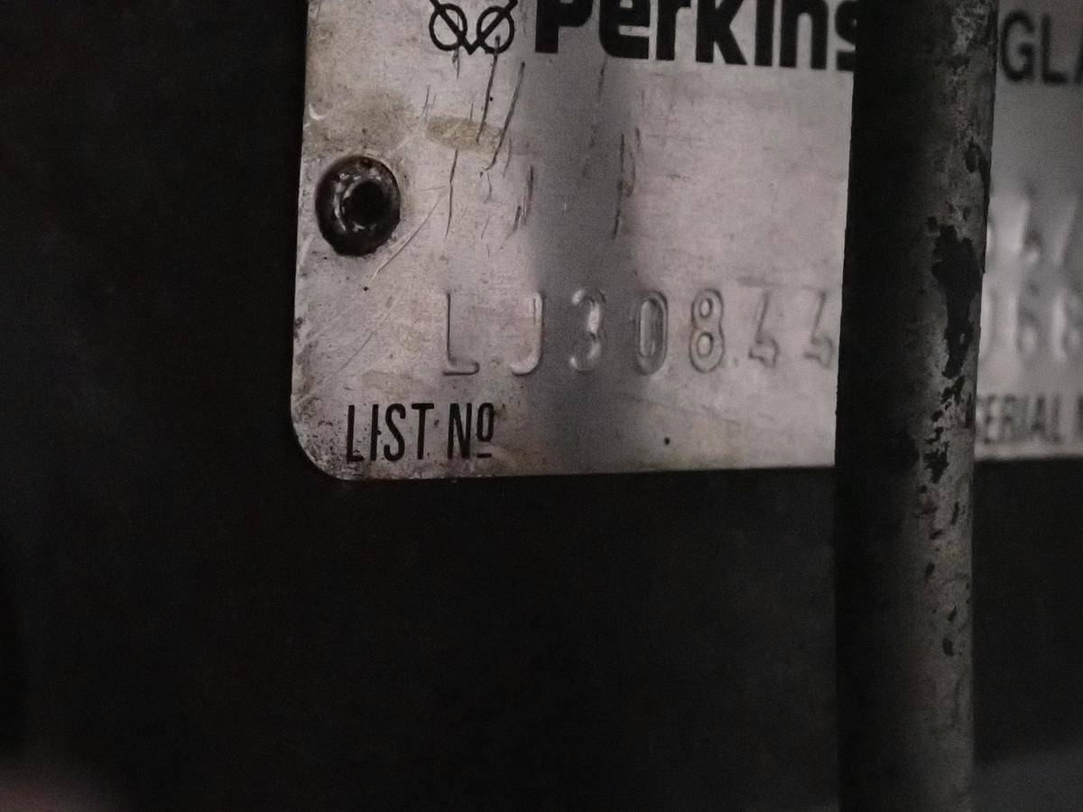 Used Perkins T4.236 Diesel Engine POWER UNIT w/ PTO CLUTCH