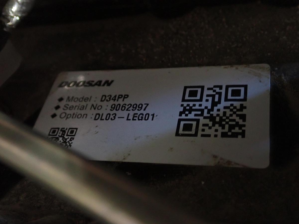 2019 Doosan D34 UNUSED Diesel Engine POWER UNIT
