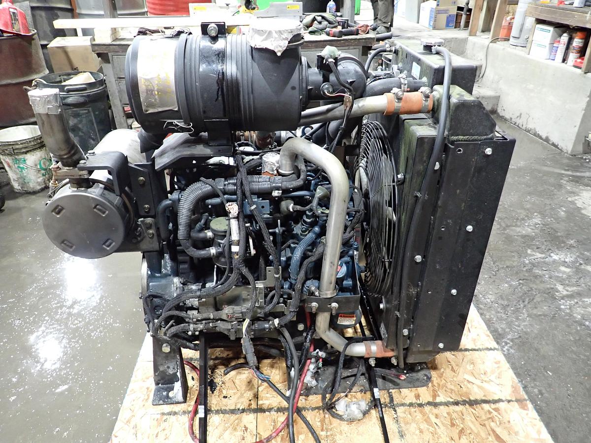 Used 2019 Kubota V2403-CR-TI-BG-EF02 Diesel Engine POWER UNIT