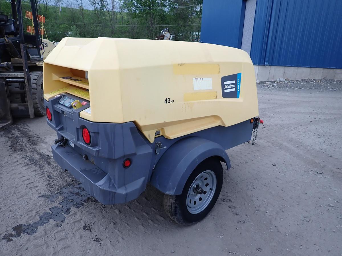 Used 2021 Atlas Copco XAS188 KD8 Air Compressor