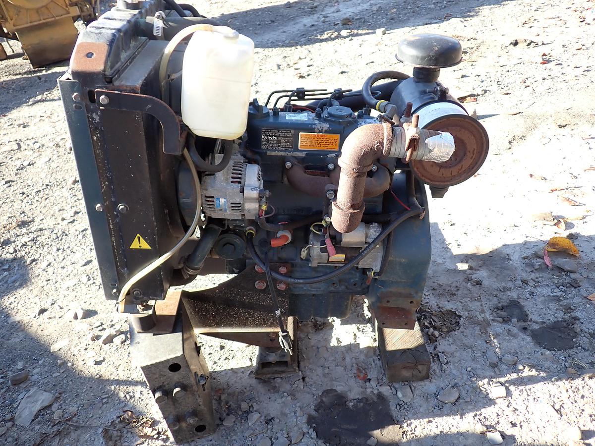 Used 2011 Kubota D1105 Diesel Engine POWER UNIT!