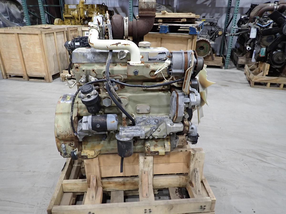 Used 1998 John Deere 4045TF150 Turbo Diesel Engine