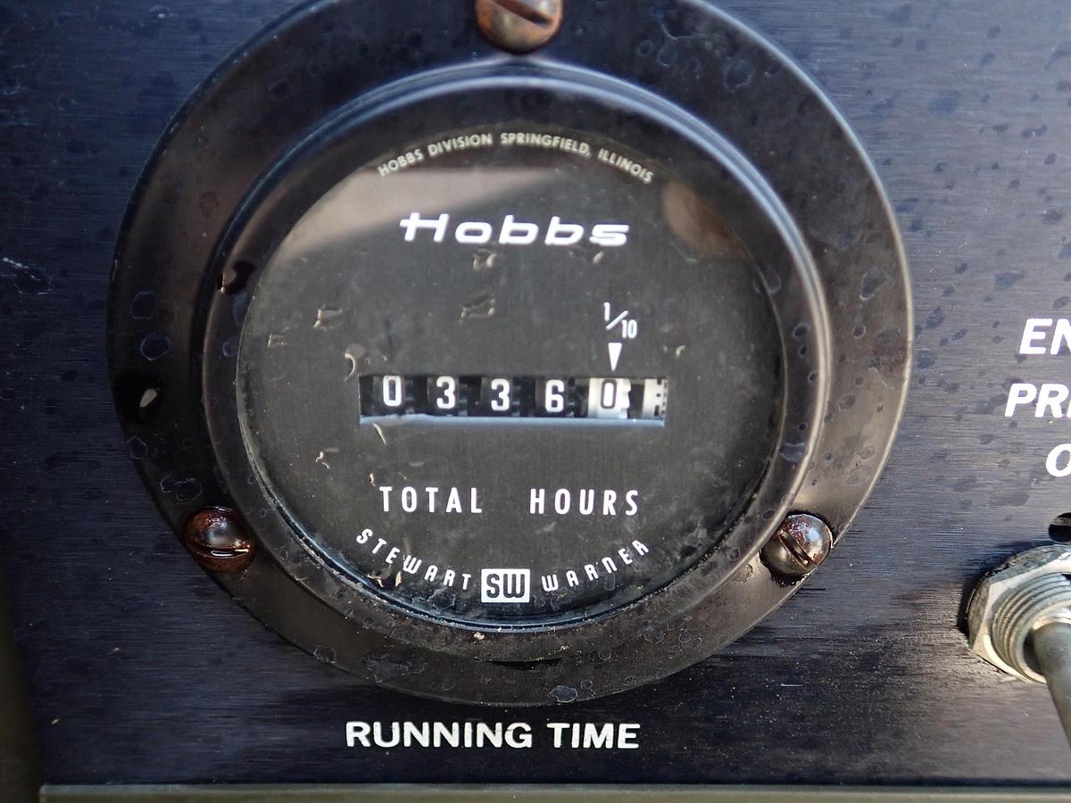 Used 1990 Libby MEP007B 100 KW Diesel Generator GOV'T SURPLUS