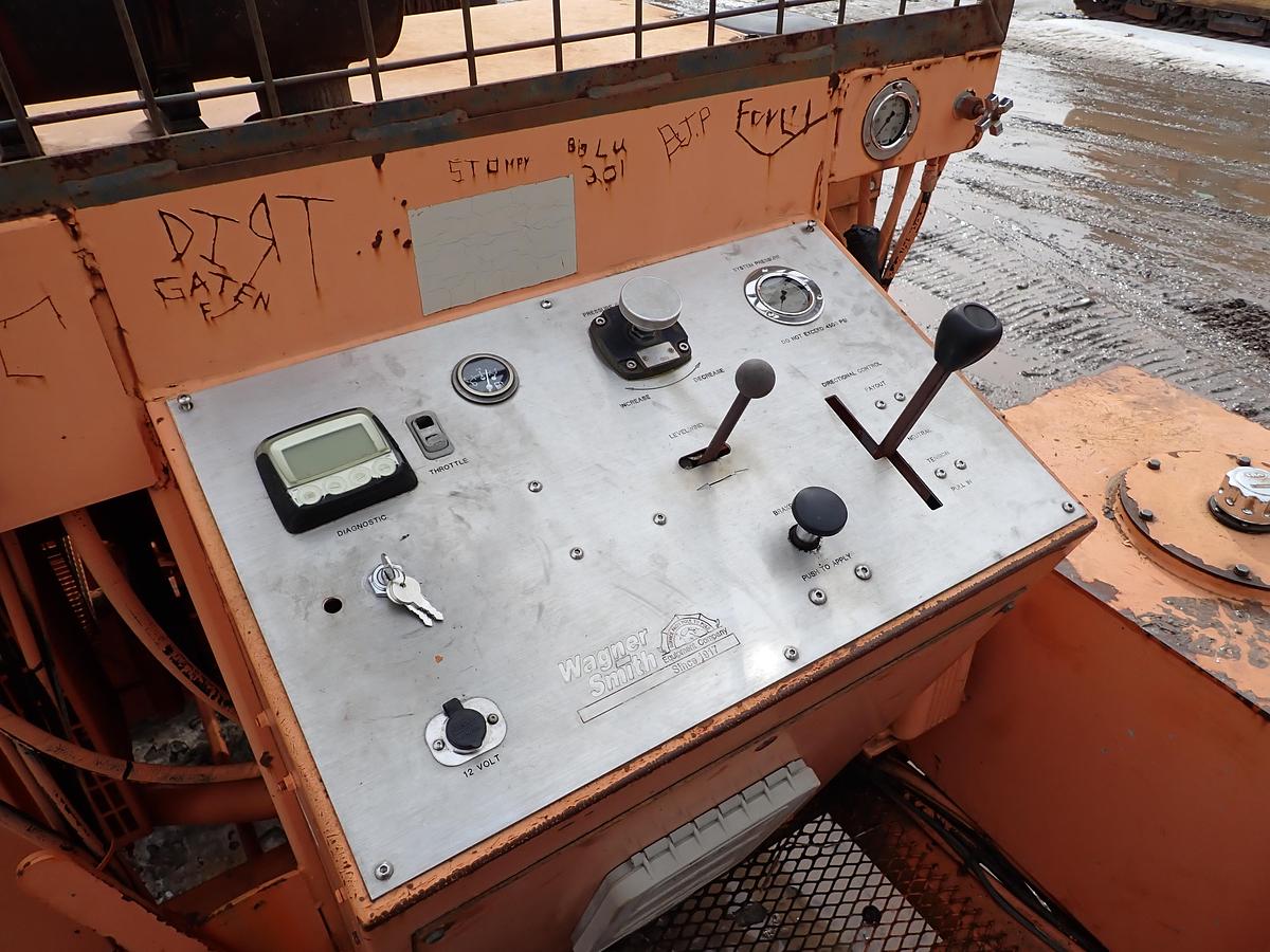 Used 2007 Wagner-Smith T-1DP-300 Single Drum Cable Puller 