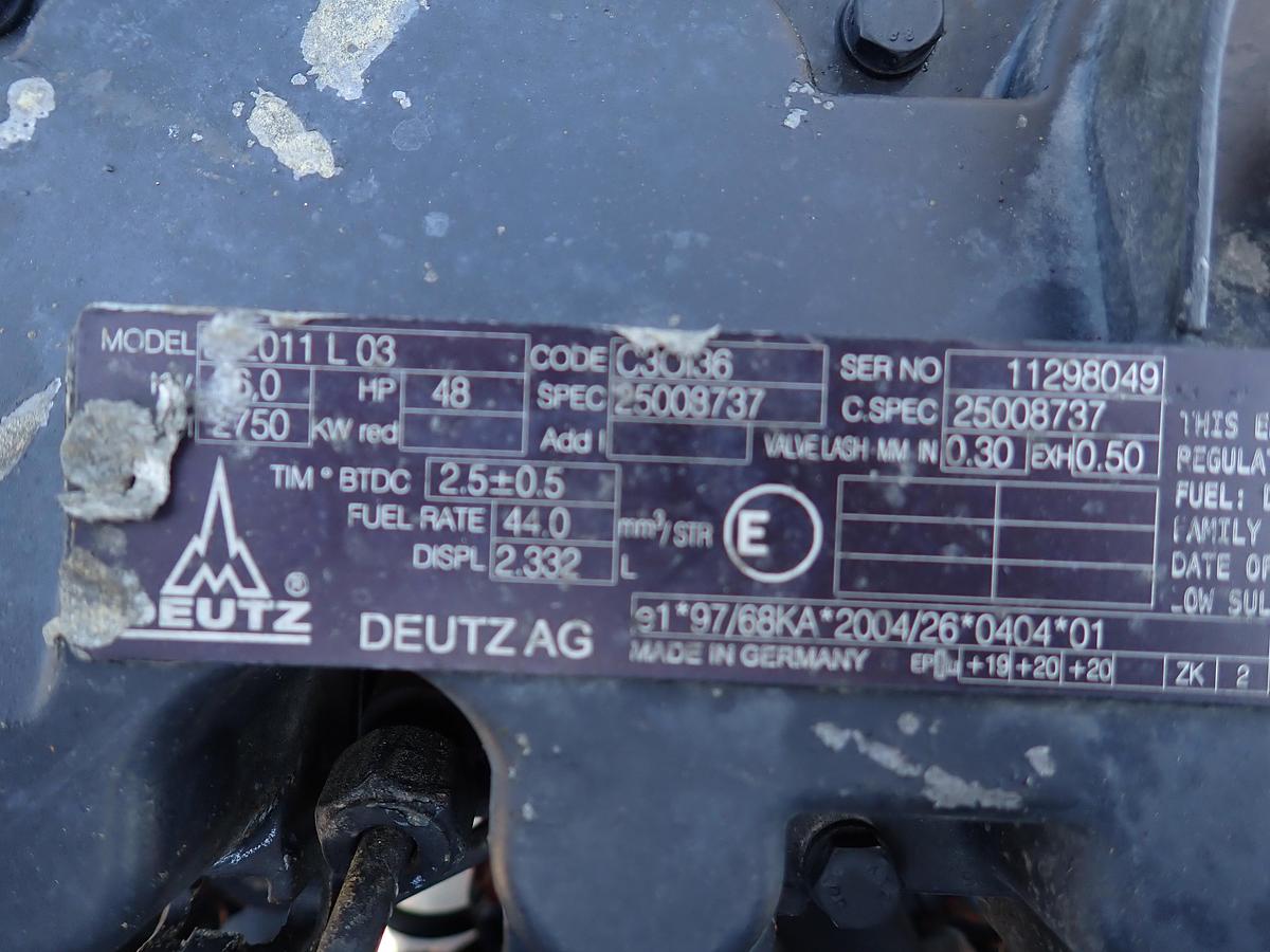 Used 2012 Deutz D2011 L03
