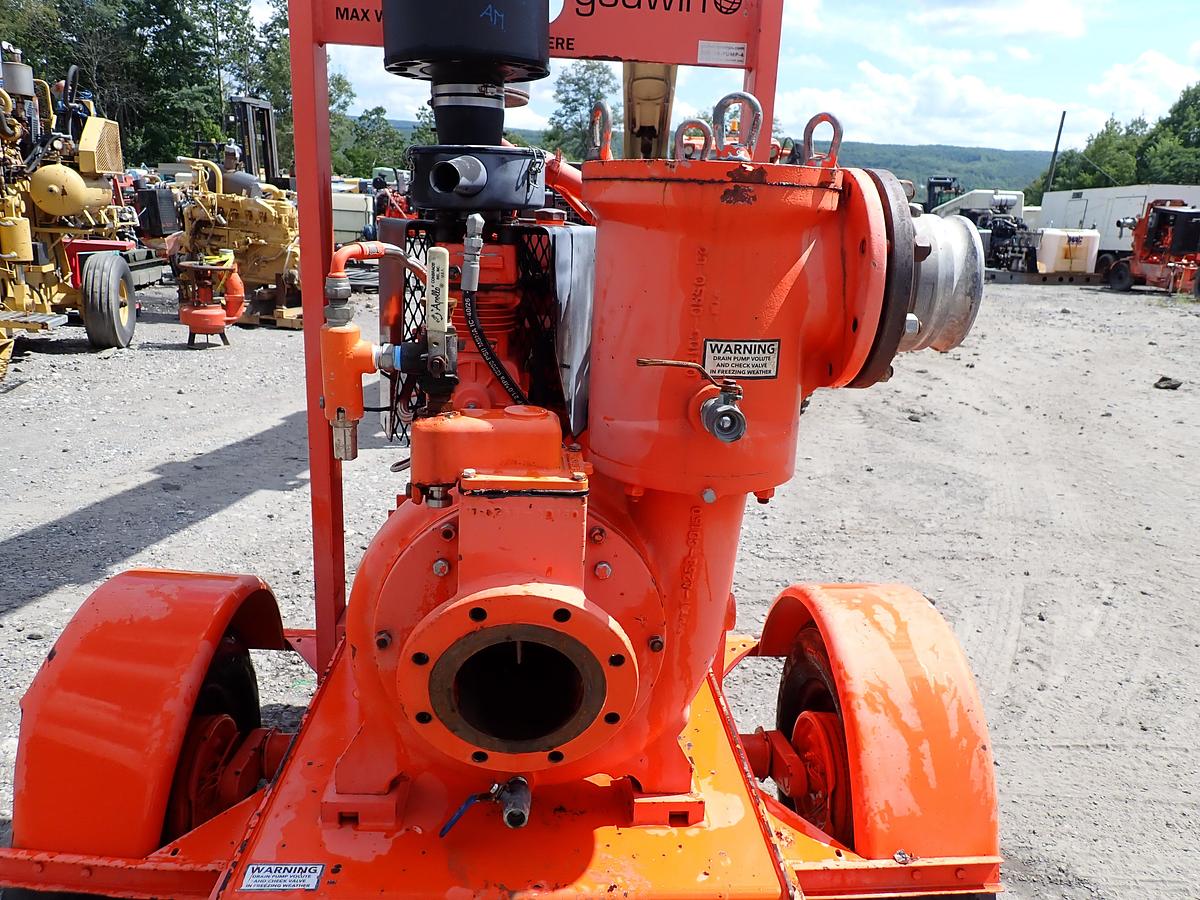Used 2014 Godwin CD150M 6" Water Pump JOHN DEERE DIESEL