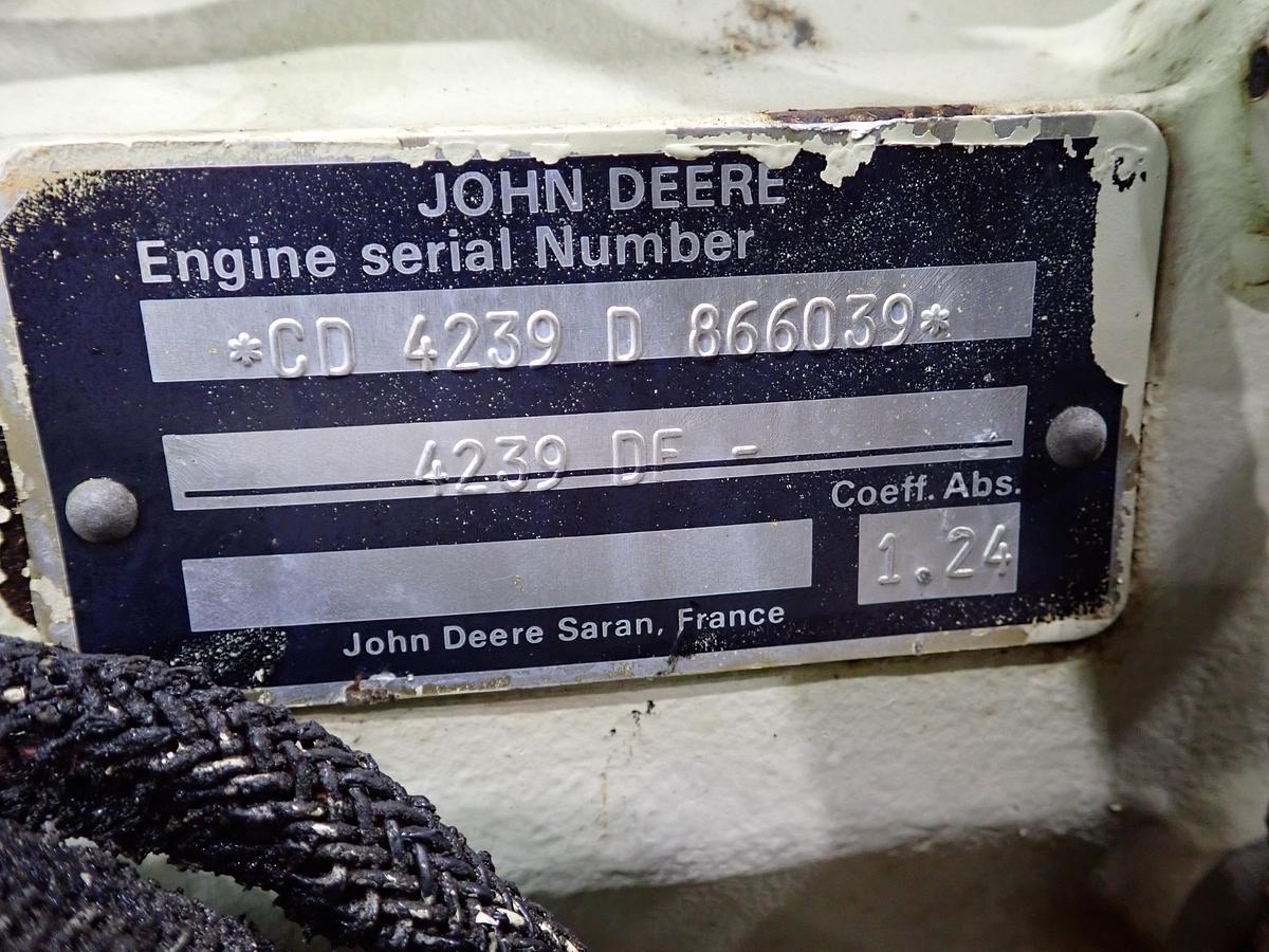 Used John Deere 4239DF Diesel Engine